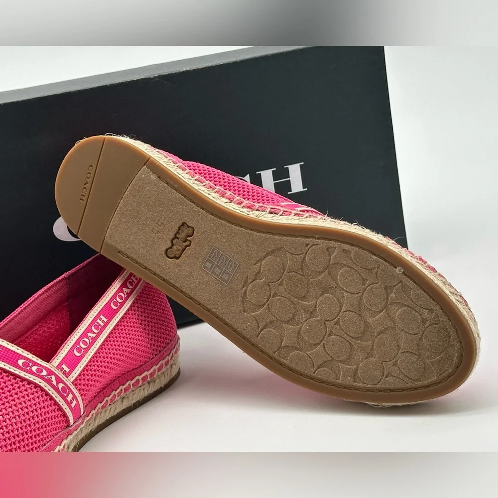 Coach Mesh Espadrille Size 5.5